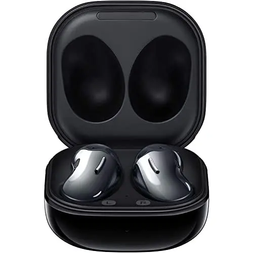 Produktbild: Samsung Galaxy Buds Live, Kabellose Bluetooth-Kopfhörer mit Noise Cancelling (ANC), ausdauernder Akku, Sound by AKG, komfortable Passform, Schwarz