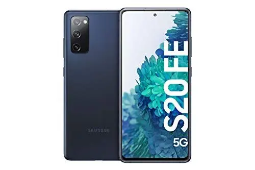 Produktbild: Samsung Galaxy S20 FE 5G, Android Smartphone, 6,5 Zoll Super AMOLED Display, 4.500 mAh Akku, 128 GB/6 GB RAM, Handy in 6 tollen Farben, Dunkelblau, 36 Monate Herstellergarantie (Exklusiv bei Amazon)