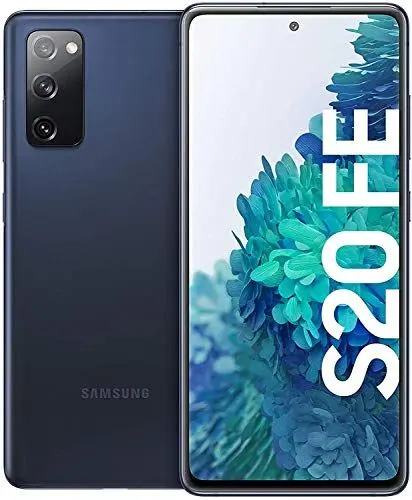 Produktbild: Samsung Galaxy S20 FE, Android Smartphone ohne Vertrag, 6,5 Zoll Super AMOLED Display, 4.500 mAh Akku, 256 GB/ 8 GB RAM, Handy in Dunkelblau inkl. 36 Monate Herstellergarantie (Exklusiv bei Amazon)