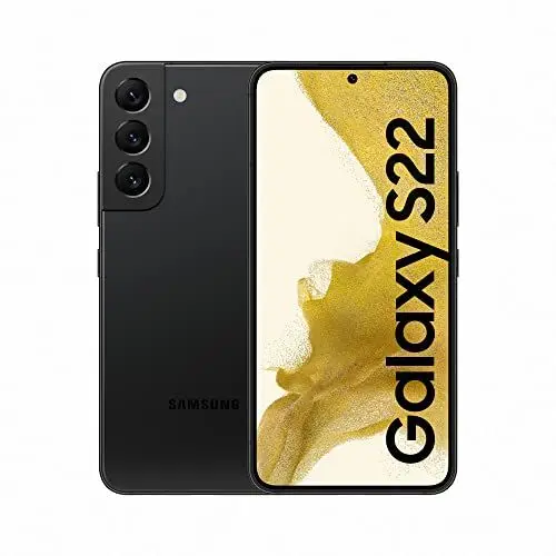 Produktbild: Samsung F-MS901BZKDAMZ Galaxy S22, Android Smartphone, 4.500 mAh Akku, 128 GB/8 GB RAM, Inklusiv 36 Monate Herstellergarantie, Phantom Schwarz, 6.6 Zoll Dynamic Amoled Display
