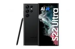Produktbild: Samsung Galaxy S22 Ultra, Android Smartphone, 6,8 Zoll Dynamic AMOLED Display, 5.000 mAh Akku, 128 GB/8 GB RAM, Phantom Black, inkl. 36 Monate Herstellergarantie (Exklusiv bei Amazon)