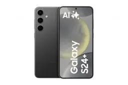Produktbild: Samsung Galaxy S24+ AI Smartphone, Android-Handy ohne Vertrag, 12 GB RAM, 256 GB Speicher, 50-MP-Kamera, Lange Akkulaufzeit, Onyx Black, 3 Jahre Herstellergarantie