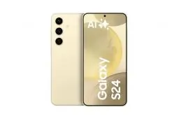 Produktbild: Samsung Galaxy S24 AI Smartphone, Android-Handy ohne Vertrag, 8 GB RAM, 128 GB Speicher, 50-MP-Kamera, Lange Akkulaufzeit, Amber Yellow, 3 Jahre Herstellergarantie