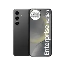 Produktbild: Samsung Galaxy S24 Enterprise Edition AI Smartphone, Android-Handy ohne Vertrag, 8 GB RAM, 128 GB Speicher, 50-MP-Kamera, Samsung Knox, Onyx Black