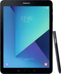 Produktbild: Samsung Galaxy Tab S3 T820 24,58 cm (9,68 Zoll) Touchscreen Wi-Fi Tablet PC (Quad Core 4GB RAM 32GB eMMC Android 7,0) schwarz inkl. S Pen