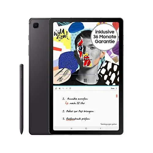 Produktbild: Samsung Galaxy Tab S6 Lite (2022), 10,4 Zoll TFT Display, 64 GB Speicher, WiFi, Android Tablet inkl. S Pen, Oxford Gray, inkl. 36 Monate Herstellergarantie