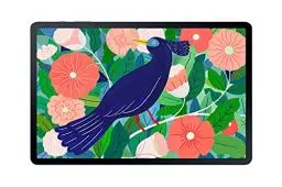 Produktbild: Samsung Galaxy Tab S7+, Android Tablet mit Stift, 5G, 3 Kameras, großer 10.090 mAh Akku, 12,4 Zoll Super AMOLED Display, 256 GB/8 GB RAM, Tablet in Schwarz