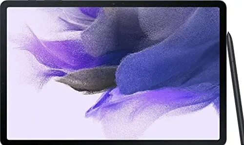 Produktbild: Samsung Galaxy Tab S7 FE, 12,4 Zoll, 64 GB interner Speicher, 4 GB RAM, Wi-Fi, Android Tablet inklusive S pen, Mystic Black