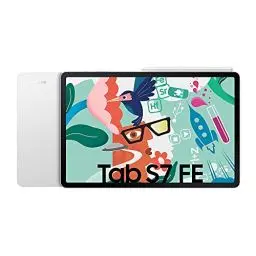 Produktbild: Samsung Galaxy Tab S7 FE, 12,4 Zoll, 64 GB interner Speicher, 4 GB RAM, Wi-Fi, Android Tablet inklusive S pen, Mystic Silver
