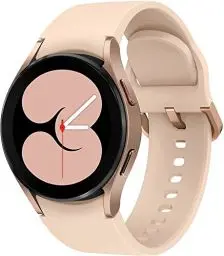 Produktbild: Samsung Galaxy Watch4 BT, Runde Bluetooth Smartwatch, Wear OS, dreh-Bare Lünette, Fit-nessuhr, Fitness-Tracker, 40 mm, Pink Gold (Deutche Version)
