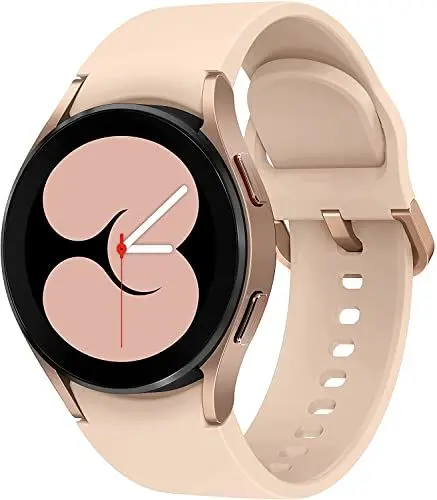 Produktbild: Samsung Galaxy Watch4 BT, Runde Bluetooth Smartwatch, Wear OS, Fit-nessuhr, Fitness-Tracker, 40 mm, Pink Gold (EU Version) S/M