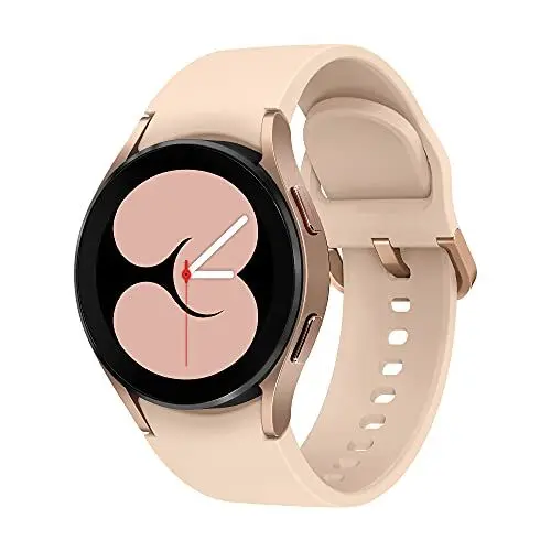 Produktbild: Samsung Galaxy Watch4, Runde Bluetooth Smartwatch, Wear OS, Fitnessuhr, Fitness-Tracker, 40 mm, Pink Gold inkl. 36 Monate Herstellergarantie (Exkl. bei Amazon)