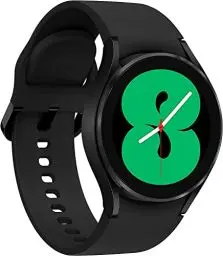 Produktbild: Samsung Galaxy Watch4, Runde Bluetooth Smartwatch, Wear OS, dreh-Bare Lünette, Fit-nessuhr, Fitness-Tracker, 40 mm, Black (EU Version)
