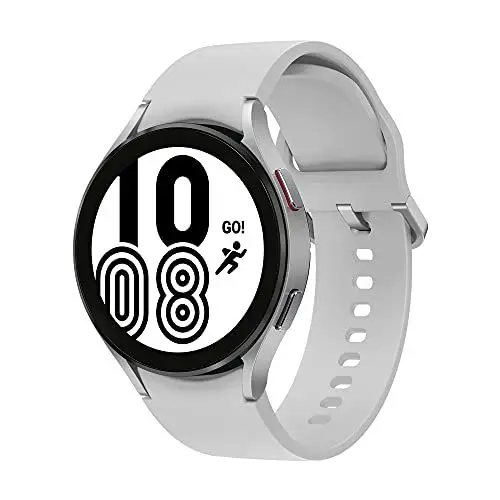 Produktbild: Samsung Galaxy Watch4, Runde LTE Smartwatch, Wear OS, Fitnessuhr, Fitness-Tracker, 44 mm, Silver inkl. 36 Monate Herstellergarantie (Exkl. bei Amazon)