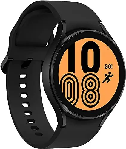 Produktbild: Samsung Galaxy Watch4, Runde LTE Smartwatch, Wear OS, dreh-Bare Lünette, Fit-nessuhr, Fitness-Tracker, 44 mm, Schwarz