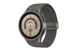 Produktbild: Samsung Galaxy Watch5 Pro, Runde Bluetooth Smartwatch, Wear OS, Outdoor-Fitnessuhr, Fitness-Tracker, 45 mm, Titanium