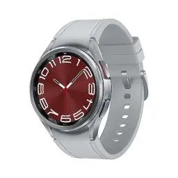 Produktbild: Samsung Galaxy Watch6 Classic Smartwatch, Gesundheitsfunktionen, Fitness Tracker, Schnell ladender Akku, Bluetooth, 43 mm, Silber, Inkl. 36 Monate Herstellergarantie (Exklusiv bei Amazon)