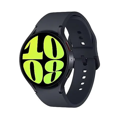 Produktbild: Samsung Galaxy Watch6 Smartwatch, Gesundheitsfunktionen, Fitness Tracker, Bluetooth, 44 mm, Graphit, Inkl. 36 Monate Herstellergarantie (Exklusiv bei Amazon)