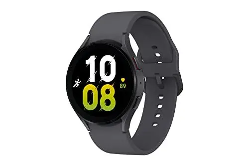 Produktbild: Samsung Galaxy Watch 5 (44 mm) Bluetooth - Smartwatch mit Fitnesstracker, Graphit, deutsche Version
