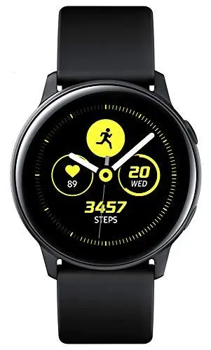 Produktbild: Samsung Galaxy Watch Active, Bluetooth Fitnessarmband Für Android, Fitness-Tracker, 40 mm,wassergeschützt, Schwarz (Deutche Version)