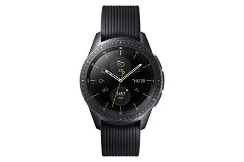 Produktbild: Samsung Galaxy Watch, Runde Bluetooth Smartwatch Für Android, drehbare Lünette, Fitness-tracker, 42mm, ausdauernder Akku, Schwarz (Deutche Version)
