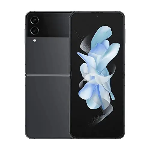 Produktbild: Samsung Galaxy Z Flip4 128GB schwarz 5G Android Smartphone ohne Simlock IPX8 8GB