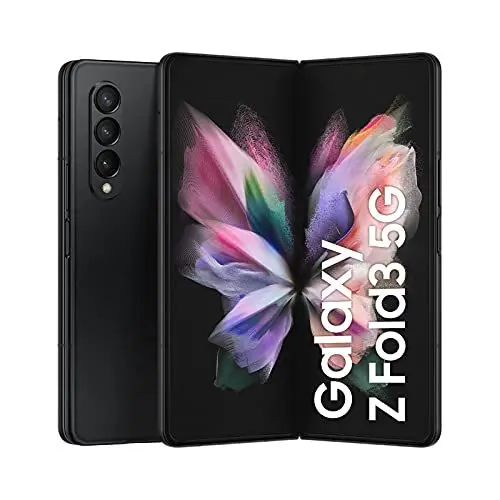 Produktbild: Samsung Galaxy Z Fold3 5G, faltbares Handy, Flexibles, großes 7,6 Zoll Display, 512 GB Speicher, in Phantom Black inkl. 36 Monate Herstellergarantie (Exklusiv bei Amazon)