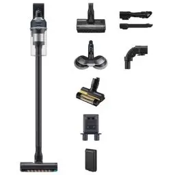 Produktbild: Samsung Jet 85 Wet&Clean Akku-Staubsauger, 210 W, Inkl. Wischaufsatz Spray Spinnig Sweeper und weiterem Zubehör, Blau, VS20C85G7TB/WD