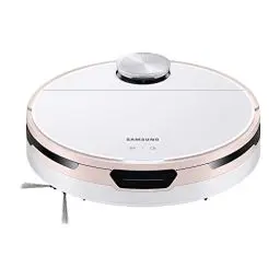 Produktbild: Samsung Jet Bot+ VR30T85513W/WA Saugroboter, 5 W Saugleistung, 0,3 ℓ, Clean Station, LIDAR Sensor, Smart Control, Digital Inverter Motor, Misty White