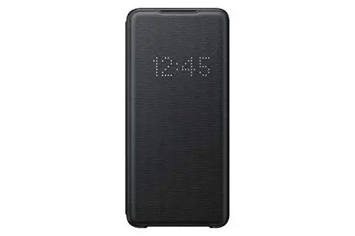 Produktbild: Samsung LED View Smartphone Cover EF-NG988 für Galaxy S20 Ultra Handy-Hülle, LED-Anzeige, Kartenhalterung, schwarz - 6.9 Zoll