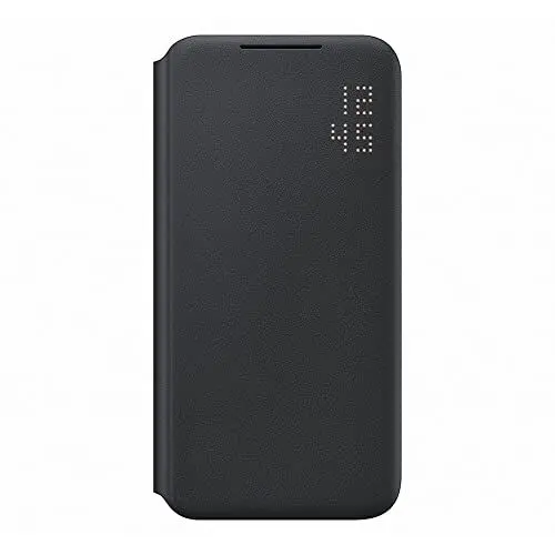 Produktbild: Samsung LED View Smartphone Cover EF-NS901 für Galaxy S22, Handy-Hülle, LED-Anzeige, Kartenhalterung, Schwarz