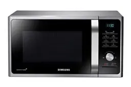 Produktbild: Samsung MS2BF303TAS/EG Mikrowelle, 1000 W, 28 ℓ Garraum (Extra groß), 51,2 cm Breite, Power Defrost, 26 Automatikprogramme, Silber