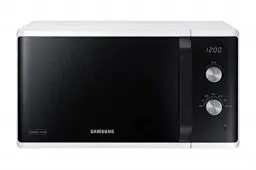Produktbild: Samsung MW3500 Mikrowelle MS23K3614AW/EG / 800 W / 23 L Garraum / 48, 9 cm Breite / Kratzfester Keramik-Emaille-Innenraum / 6 Leistungsstufen / Weiß
