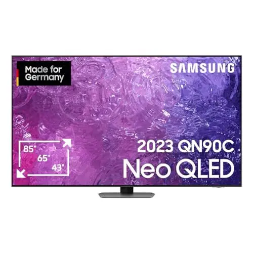 Produktbild: Samsung Neo QLED 4K QN90C 43 Zoll Fernseher (GQ43QN90CATXZG, Deutsches Modell), Neo Quantum HDR, Neural Quantum Prozessor 4K, Dolby Atmos, Smart TV (2023)