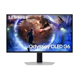 Produktbild: Samsung Odyssey G60SD OLED Gaming Monitor, 27 Zoll, Bildschirm mit OLED-Panel, 2.560 x 1.440 Pixel, Bildwiederholrate 360 Hz, Reaktionszeit 0,03 ms (G/G), AMD FreeSync Premium Pro, LS27DG600SUXEN