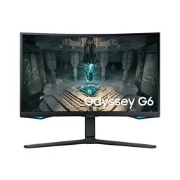 Produktbild: Samsung Odyssey G65B Smart Gaming Monitor S27BG650EU, 27 Zoll, VA-Panel, WQHD-Auflösung, AMD FreeSync Premium Pro, 1000R Bildschirmkrümmung, 1 ms (G/G) Reaktionszeit, Bildwiederholrate 240 Hz, Schwarz