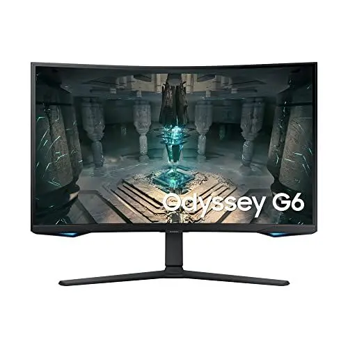 Produktbild: Samsung Odyssey G65B Smart Gaming Monitor S32BG650EU, 32 Zoll, VA-Panel, WQHD-Auflösung, AMD FreeSync Premium Pro, 1000R Bildschirmkrümmung, 1 ms (G/G) Reaktionszeit, Bildwiederholrate 240 Hz, Schwarz