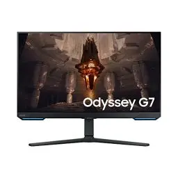 Produktbild: Samsung Odyssey G70B Gaming Monitor S32BG700EU, 32 Zoll, IPS-Panel, UHD-Auflösung, FreeSync Premium Pro, G-Sync kompatibel, 1 ms (G/G) Reaktionszeit, Bildwiederholrate 144 Hz, Schwarz