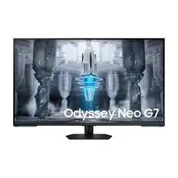 Produktbild: Samsung Odyssey Neo G70C Gaming Monitor S43CG700NU, 43 Zoll, VA-Panel, UHD-Auflösung, AMD FreeSync Premium Pro, 1 ms (MPRT) Reaktionszeit, Bildwiederholrate 144 Hz, Schwarz