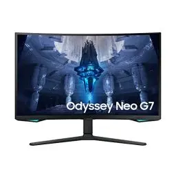 Produktbild: Samsung Odyssey Neo G7 Gaming Monitor S32BG750NP, 32 Zoll, VA-Panel, 4K UHD-Auflösung, AMD FreeSync Premium Pro, 1 ms (G/G) Reaktionszeit, Bildwiederholrate 165 Hz, Schwarz