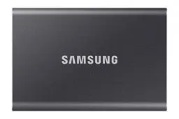 Produktbild: Samsung Portable SSD T7, SSD 4 TB, USB 3.2 Gen.2, 1.050 MB/s Lesen, 1.000 MB/s Schreiben, Externe SSD-Festplatte für iPhone, Mac, PC, Smartphone und Spielkonsole, Grau, MU-PC4T0T/WW