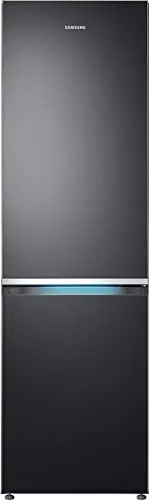 Produktbild: Samsung RL36R8739B1/EG Kühl-/Gefrierkombination, 202 cm, 357 ℓ, Kitchen Fit, Cool Select Plus, Grifflicht, Premium Black Steel