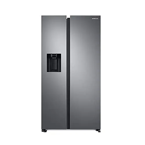 Produktbild: Samsung RS6GA8831S9/EG Side-by-Side Kühlschrank, 178 cm, 634 ℓ, 225 ℓ Gefriervolumen,Space Max Technologie, Edelstahl Look