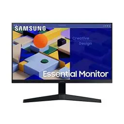 Produktbild: Samsung S31C Essential Monitor S24C314EAU, 24 Zoll, IPS-Panel, Full HD-Auflösung, Eco Saving Plus, AMD FreeSync, 5 ms Reaktionszeit, Bildwiederholrate 75 Hz, Schwarz