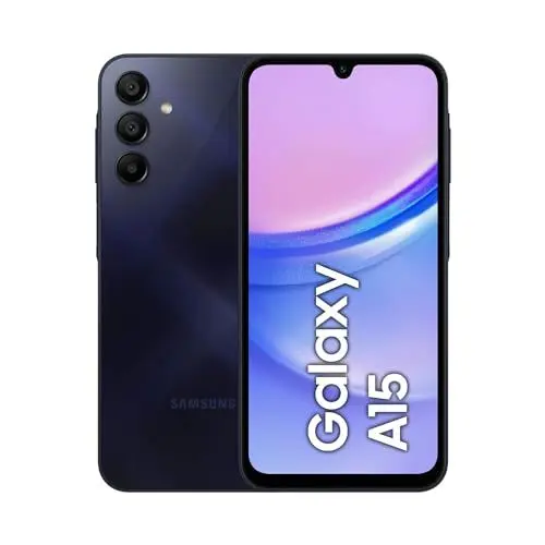 Produktbild: Samsung SM-A155F Galaxy A15 Dual SIM 4GB RAM 128GB Blue Black EU