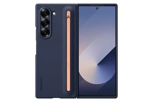 Produktbild: Samsung S Pen Case EF-OF95P für das Galaxy Z Fold6 | Smartphone Cover, Handy-Hülle inklusive S Pen und Ersatzspitzen, Schutz Case, stoßfest, Pink