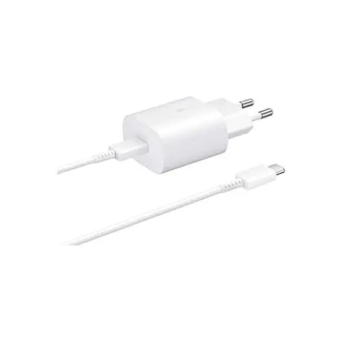 Produktbild: Samsung Schnellladegerät 25 w (Ep-TA800), Wireless , Weiß
