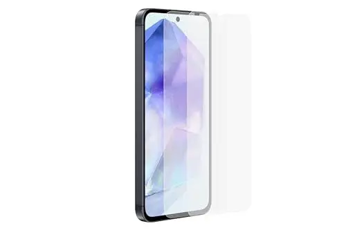 Produktbild: Samsung Screen Protector Smartphone EF-UA556 für das Galaxy A55 5G, 2 Display-Schutzfolien, Durchsichtig, Kratzfest, Anti-Fingerabdruck, Schutz, Transparent