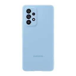 Produktbild: Samsung Silicone Cover EF-PA536 für das Galaxy A53 5G | Back Cover, Handy-Hülle, stoßfest, Schutz Case, Artic Blue - 6,5 Zoll