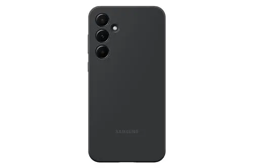 Produktbild: Samsung Silicone Smartphone Case EF-PA556 für das Galaxy A55 5G, Handyhülle, Silikon, Schlankes Design, Black